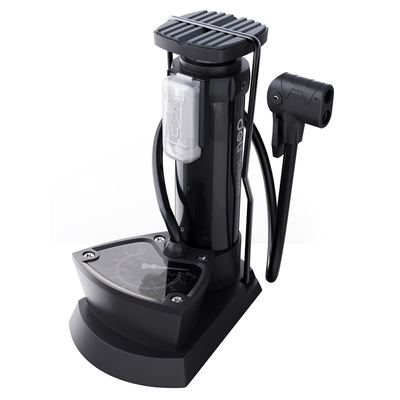 Product Τρόμπα Ποδιού Deli Dl880003 με Μανόμετρο, 140PSI, Μαύρη base image