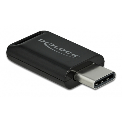 Product Αντάπτορας Ασύρματου Δικτύου USB DeLOCK Type-C 61003, Bluetooth 4.0 + EDR, μαύρο base image