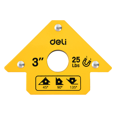Product Μαγνητική Γωνία Συγκόλλησης Deli Dl-Hdw25 με 45°/90°/135° Γωνίες, 3", 11Kg base image