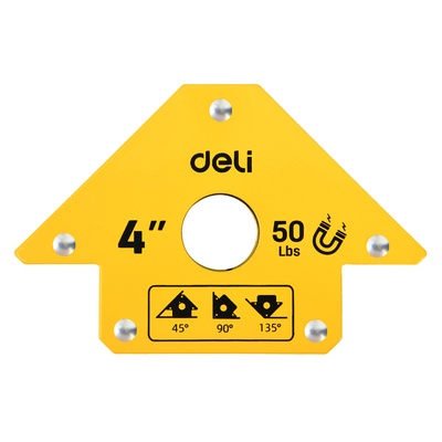 Product Μαγνητική Γωνία Συγκόλλησης Deli Dl-Hdw50 με 45°/90°/135° Γωνίες, 4", 22Kg base image