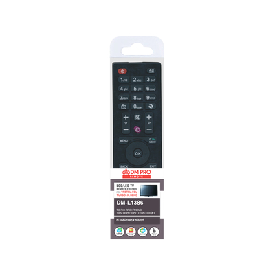 Product Universal Τηλεχειριστήριο DM Pro TV VESTEL, F&U, TURBO-X, BEKO base image