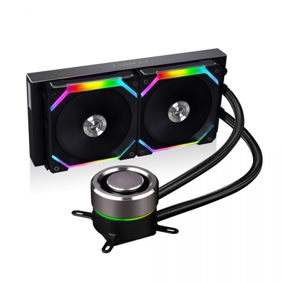 Product Ψύκτρα CPU Lian Li Galahad 240 Black WITH SL120 240mm RGB water/liquid with UNIFAN SL120 & HUB base image