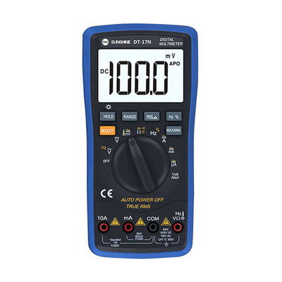Product Πολύμετρο Sunshine ψηφιακό DT-17N, AC 700V/DC 1000V, AC/DC 10A base image