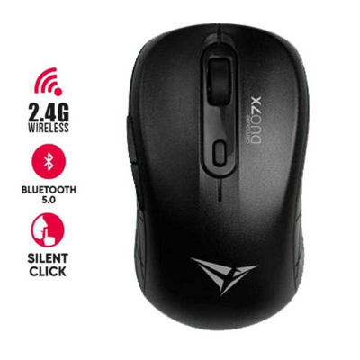 Product Ποντίκι Ασύρματο Alcatroz SILENT AIRDUO 7X Wireless/BT Black base image