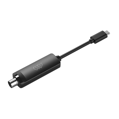 Product Δέκτης Κεραίας Homatics Dvbt2Tuner για TV Box, Dvb-T2, USB-C, Μαύρος base image