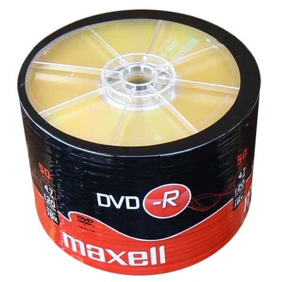Product DVD-R Maxell 16x 120min 4,7Gb 50 Spindle base image