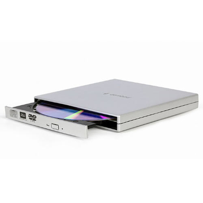 Product Εξωτερικό DVD Gembird USB DRIVE SILVER base image