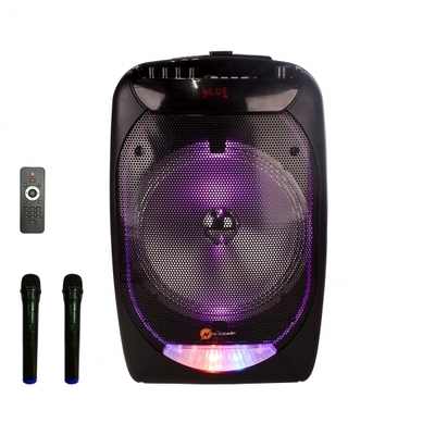 Product Aσύρματο Ηχείο Bluetooth 300 Watt N-Gear Με Usb,Sd Και Aux Με 2x Ασύρματα Μικρόφωνα The Flash 1210 base image