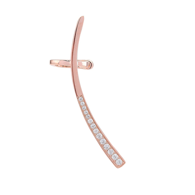 Product Γυναικεία Σκουλαρίκια Sif Jakobs E0047-Cz-Rg-R (5cm) από Ασήμι Pink base image