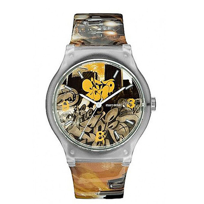 Product Ρολόι Unisex Marc Ecko E06503M1 (45mm) Καουτσούκ Λουράκι Ασημί base image
