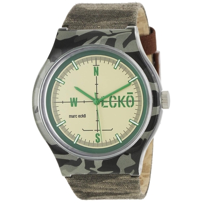 Product Ρολόι Unisex Marc Ecko E06509M1 (42mm) Υφασμάτινο Λουράκι Πράσινο base image