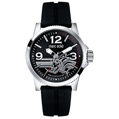 Product Ανδρικό Ρολόι Marc Ecko E08503G1 (43mm) Καουτσούκ Λουράκι Μαύρο base image