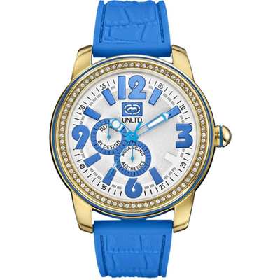 Product Ρολόι Unisex Marc Ecko E13544G5 (48mm) Καουτσούκ Λουράκι Μπλε base image