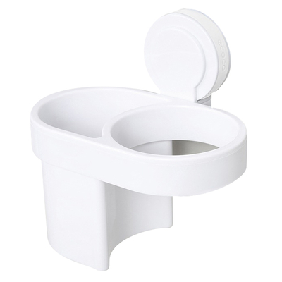 Product Βάση Οδοντόβουρτσας Ecoco Και Σεσουάρ Μαλλιών E1509, Λευκή base image