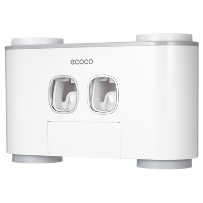 Product Διανεμητής Οδοντόκρεμας Ecoco με Βάσεις Οδοντόβουρτσας Και Ποτήρια E1802 base image