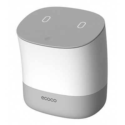 Product Μίνι Κάδος Απορριμμάτων Ecoco E2241 με Σακούλες, Επιτραπέζιος, 1.5Lt, Λευκός base image