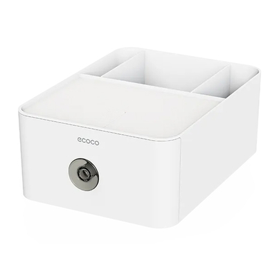 Product Θήκη Οργάνωσης Ecoco E2334, Επιτραπέζια, 28X21X11Cm, Λευκή base image