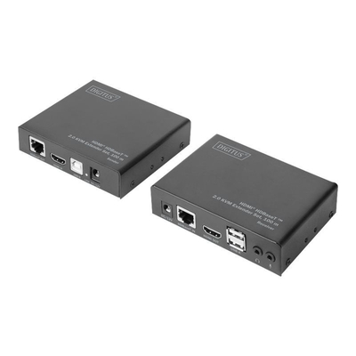 Product KVM Extender Digitus DS-55505 - Set - KVM-/Audio-/USB-Extender - HDBaseT 2.0 base image