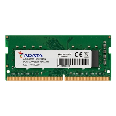Product Μνήμη RAM Φορητού DDR4 16GB Adata 3200 CL22 base image