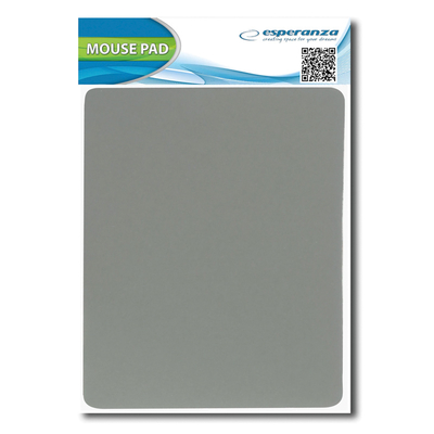 Product Mousepad Esperanza EA145E, 22x18x0.2cm, γκρι base image