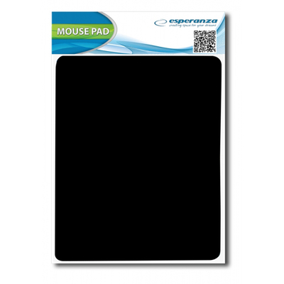 Product Mousepad Esperanza EA145K, 21.5x19x0.3cm, μαύρο base image