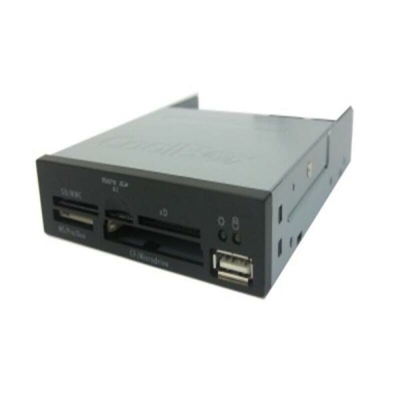 Product Card Reader CoolBox CRCOOCR4002L USB 2.0 Μαύρο Γκρι base image