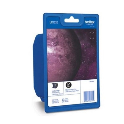 Product Αυθεντικό Φυσίγγιο μελάνης Brother LC1220BKBP Μαύρο base image
