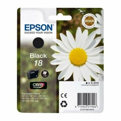 Product Αυθεντικό Μελάνι Epson C13T18014022 Μαύρο base image