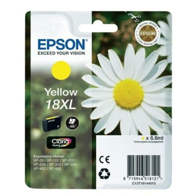 Product Αυθεντικό Μελάνι Epson 18XL Κίτρινο base image