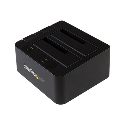 Product Docking Station StarTech.com USB 3.1 (10 Gbit / s) dual-bay for 2.5 (6.4 cm) / 3.5 (8.9 cm) SATA SSD / HDD with UASP base image
