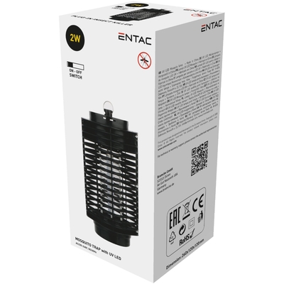 Product Ηλεκτρική Εντομοπαγίδα Entac AC230V 260x120mm base image