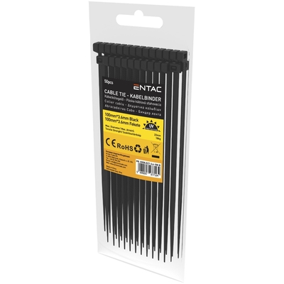 Product Δεματικά Καλωδίων Entac ECT-3.6-100-B Μαύρο base image