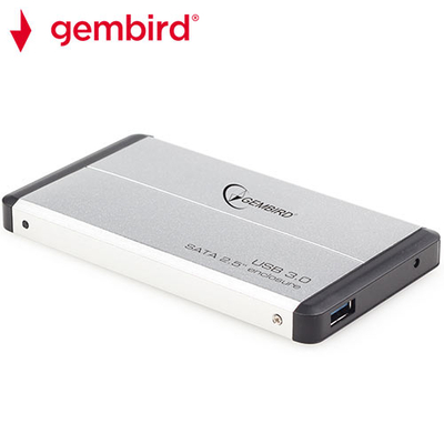 Product Θήκη Σκληρού Δίσκου 2,5 Gembird USB 3.0 SILVER base image