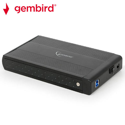 Product Θήκη Σκληρού Δίσκου 3.5'' Gembird EXTERNAL USB 3.0 Black base image
