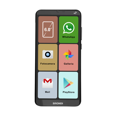 Product Smartphone Brondi Amico XL BLACK base image