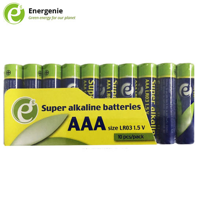 Product Αλκαλικές Μπαταρίες Energenie SUPER ALKALINE AAA 10PACK base image