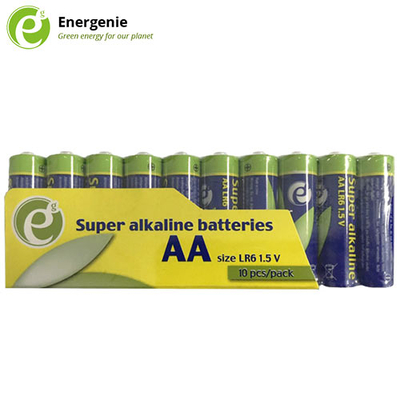 Product Αλκαλικές Μπαταρίες Energenie SUPER ALKALINE AA 10PACK base image
