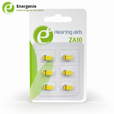 Product Μπαταρίες Ακουστικών Energenie BUTTON CELL ZA10 6-PACK base image