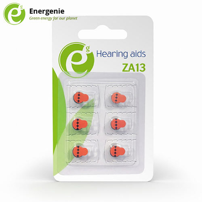 Product Μπαταρίες Ακουστικών Energenie BUTTON CELL ZA13 6-PACK base image