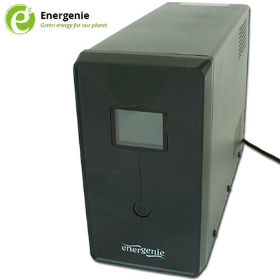 Product UPS Energenie With USB and LCD Display 1500VA Black base image