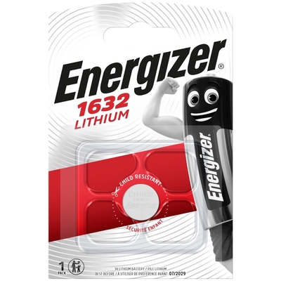 Product Μπαταρία Λιθίου Energizer Κουμπί CR1632 base image