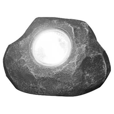 Product Ηλιακό Φωτιστικό Entac Κήπου Πέτρα 14cm Πλαστικό 1 LED base image