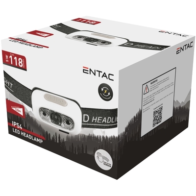 Product Φακός Κεφαλής Entac 5W 700mAh ʼσπρο base image