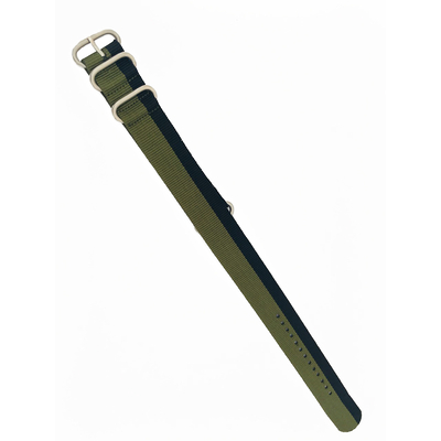 Product Ανδρικό Λουράκι ENE Enes-Ve-Ne (23mm) Υφασμάτινο Μαύρο-Πράσινο base image