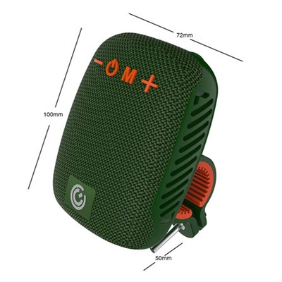 Product Φορητό Ηχείο Bluetooth Sonic Gear BT5.3 SONICGO BIKECLIPZ MILITARY Green base image