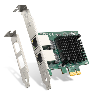 Product Κάρτα Επέκτασης Δικτύου Edup PCIe σε 2X Rj45 Ep-9613, 1000Mbps base image
