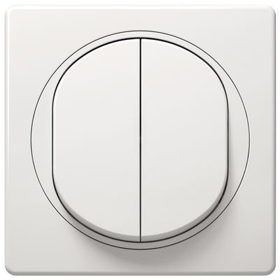 Product Διακόπτης Τοίχου EON E6072.00 Alternative double, white base image