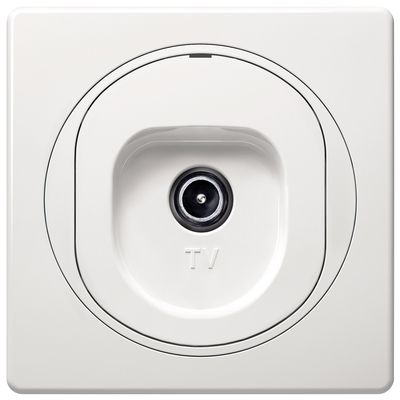 Product Πρίζα Κεραίας Τηλεόρασης EON aerial socket for individual systems, white base image