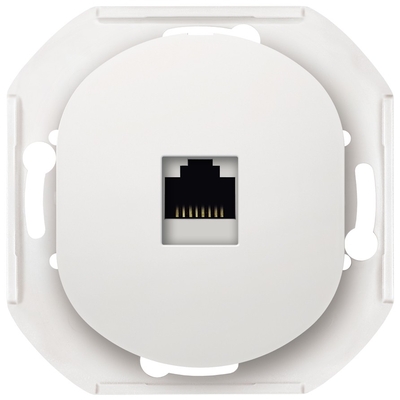 Product Πρίζα Δικτύου EON E616S.0 socket without cover frame 1xRJ45 Cat 6A FTP, white base image