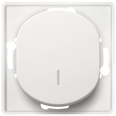 Product Διακόπτης Τοίχου EON E6191.0 Single-pole with indication without cover frame white base image